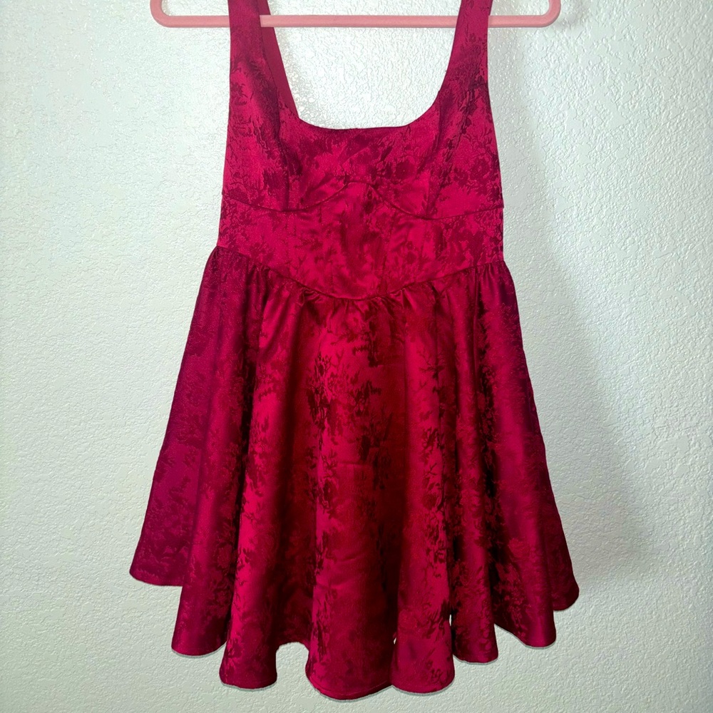 Altar’d State Red Floral Dress